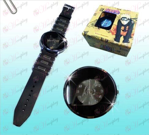Naruto Konoha čierne hodinky