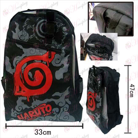 15-157 Ryggsäck 09 # Naruto Konoha logo