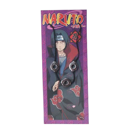 Naruto Itachi trois collier pendentif