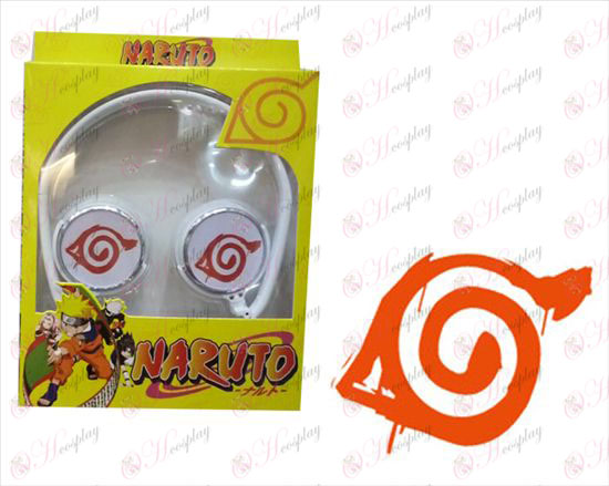 Folding kuulokkeet stereokuulokkeet - Naruto Konoha merkki