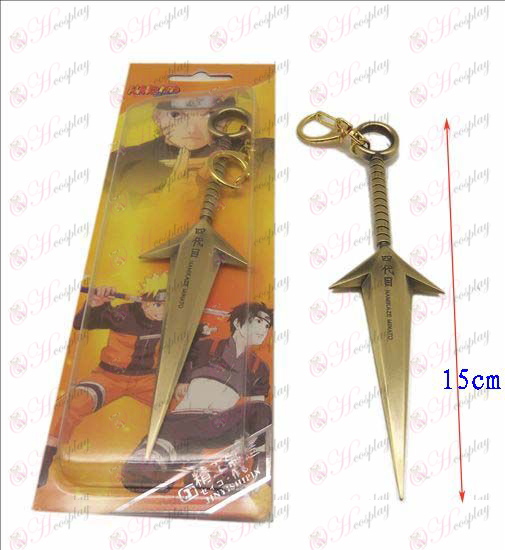 D Naruto négy generáció jelen kés csat (Bronze)