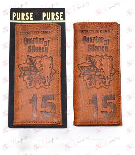 Lange Geldbörse aus geprägtem Leder (Conan 15 Jahrestag)