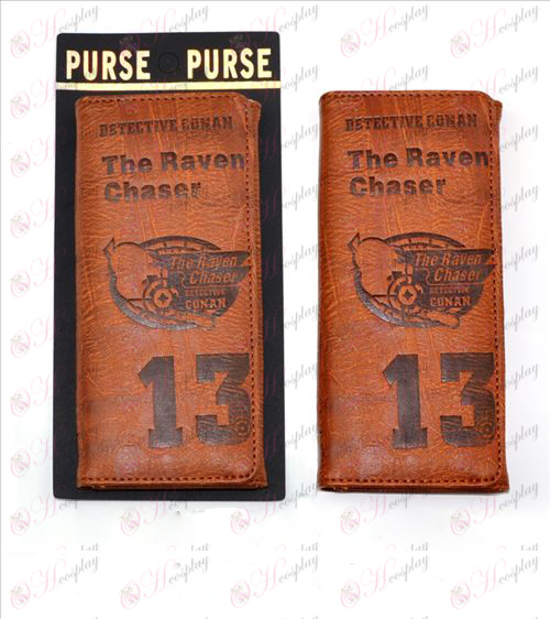 Dlhá rozkladacia peňaženka s vyrazeným kože (Conan 13 výročie)