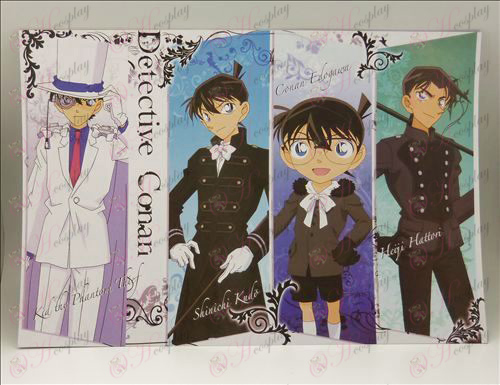 842 * 29 centímetros Conan 8 + cartão afixados cartazes