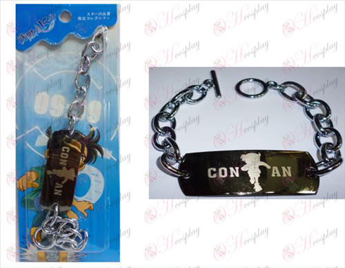 Conan 0 bracelet de chaîne de texte