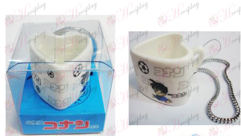Conan heart-shaped ceramic cup Strap