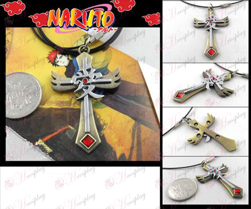 Naruto word love necklace bronze