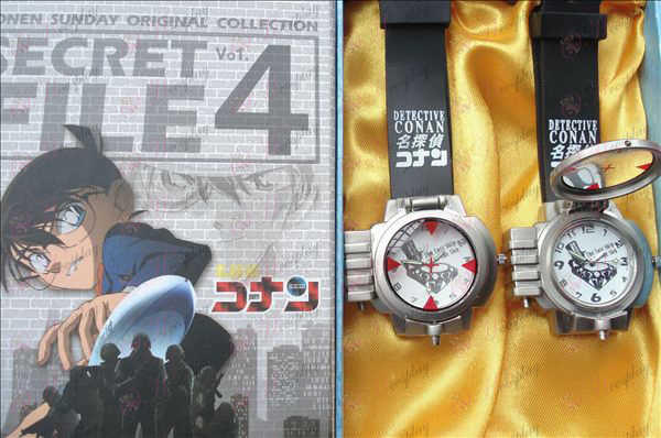 14th Anniversary Gift Box DMB Conan laser watch (silver)