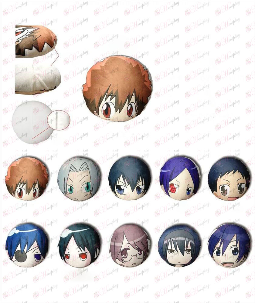 Anime Avatar round pillow (optional section) a