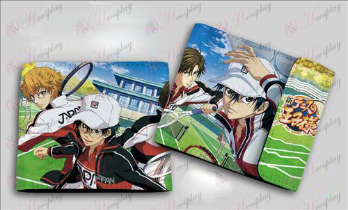 QB-6109 The Prince of Tennis colored snaps wallet