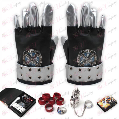 Reborn! Accessoires Handschuhe + Finger + Ring + Ring Set