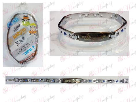 Reborn! Accessoires grand inoxydable bracelet en diamant en acier vide