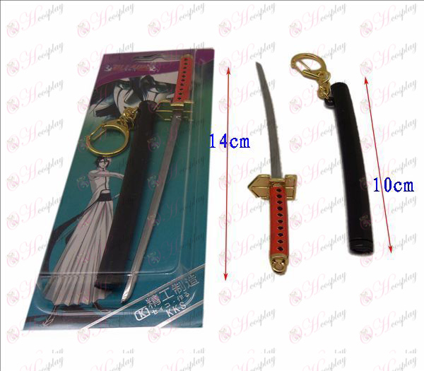 DBleach Аксесоари Chiyoda пет големи гръцки обвивка Маеда нож с форма на главата ключалката