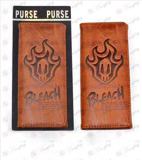 Long fold wallet embossed leather (Bleach Accessories)