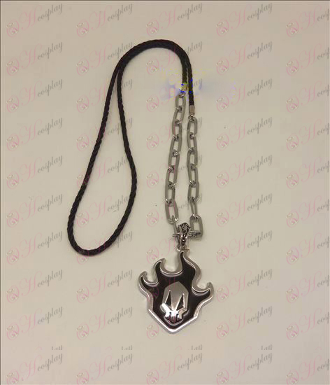 DBleach Accessories logo punk long necklace (silver)