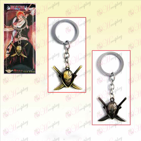 Bleach Accessories pole Mask Keychain (2-color)