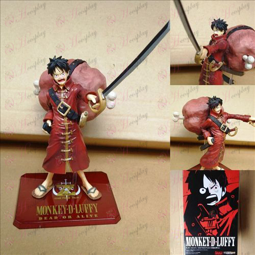 One Piece Accessories Luffy red hand to do