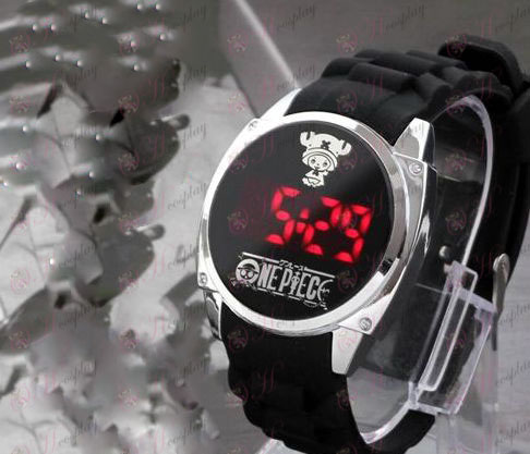 One Piece Аксесоари Chopper лого LED часовник сензорен екран