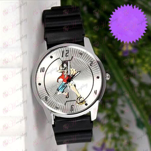 One Piece Accessoires Luffy Mark Circle lines horloges