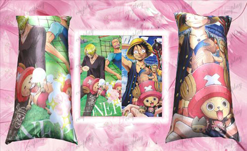 77 # full-color long pillow (One Piece Accessories Chopper Luffy Sauron)