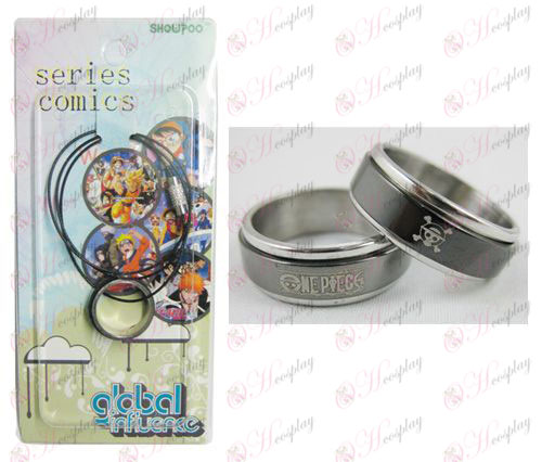 One Piece accessoires transporteur Joe Black Collier anneau acier - Corde