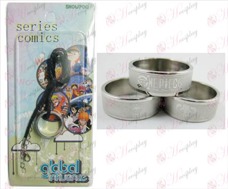 One Piece Accessoires Ice Frosted Ring Ketting - Rope
