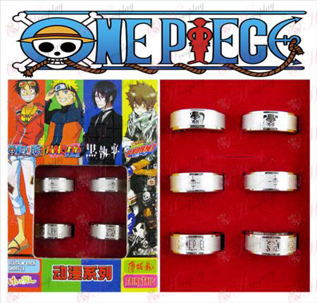 One Piece Accessories Ice Frosted Ring (6 / set)