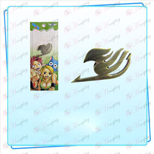 Fairy Tail Accesorios broche logo (bronce)