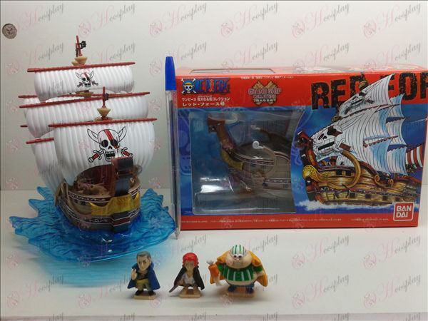One Piece Tartozékok vörös hajó