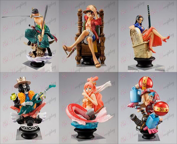 2nd generation 6 pieces pirates -2 years after Packed One Piece Accessories