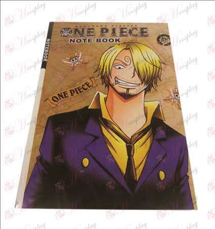 Sanji One Piece Accessoires Notebook