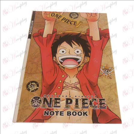 Luffy One Piece Tilbehør Notebook