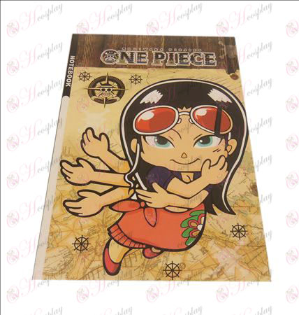 QOne Piece Kiegészítők Robin notebook