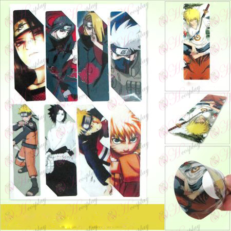 SQ022-Naruto anime store bogmærker (5 version af prisen)