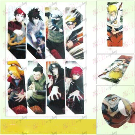 SQ021-Naruto anime stora bokmärken (5 versionen av priset)