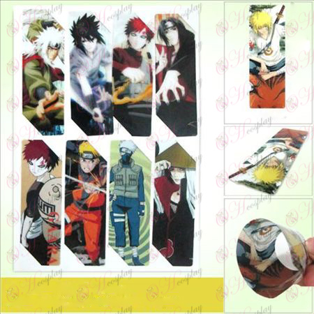 SQ020-Naruto anime big Bookmarks (5 version of the price)