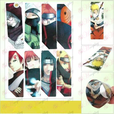 SQ018-Naruto Anime große Bookmarks (5 Version des Preises)