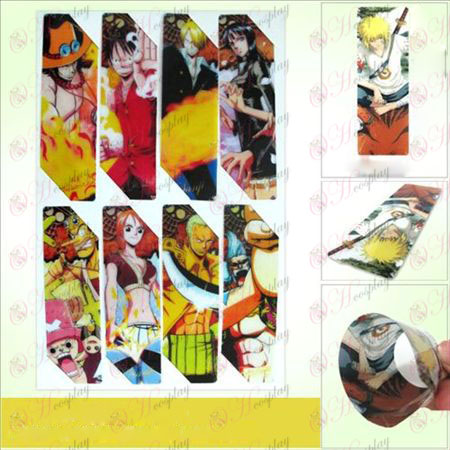 SQ012-One Piece Accessories anime big Bookmarks (5 version of the price)