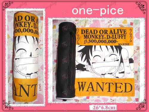 Luffy wanted Reel Pen (Yellow)