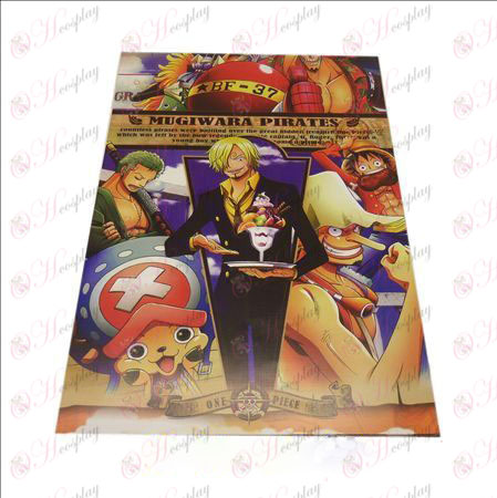 D42 * 29One Piece Accessories2 years later embossed poster (8)