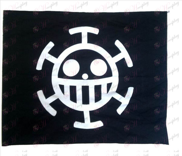 One Piece Tilbehør - pirat flag