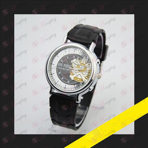 Relief skeleton watch-One Piece Accessoires Zon Boot