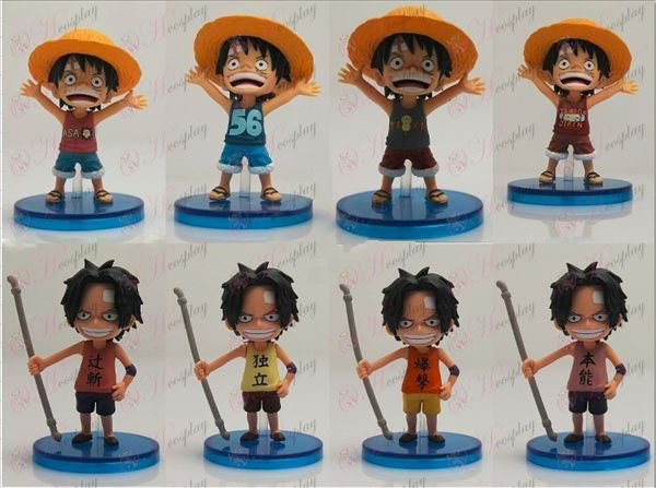 63 en representación de ocho One Piece Accesorios muñeca cuna