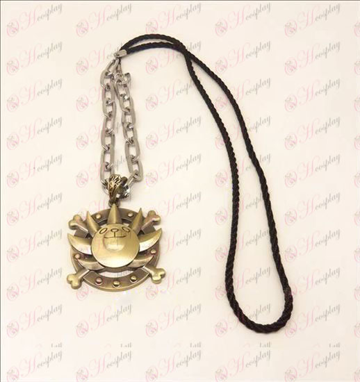 Fait Piece accessoires Sun logo punk, long collier (bronze)