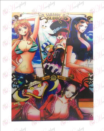 Stereoscopic prints (One Piece Accessories) Zhang