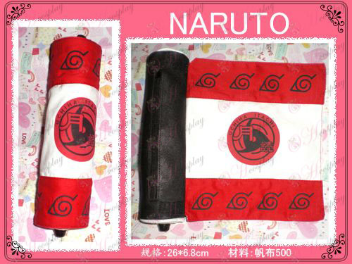 Naruto flag Reel Pen (červená)
