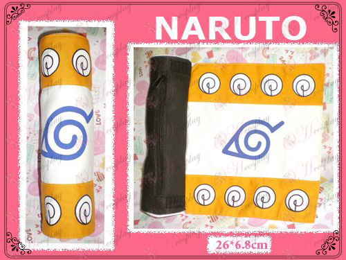 Naruto Konoha Pen Scroll (laranja)