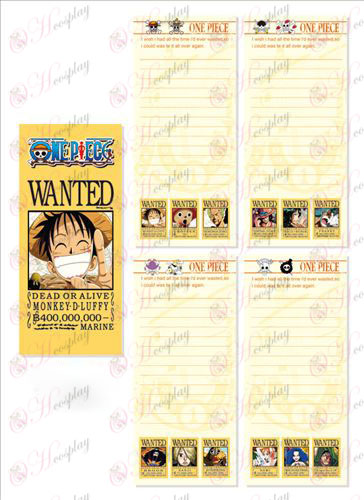 One Piece Accessories Long Scratch Pad 002