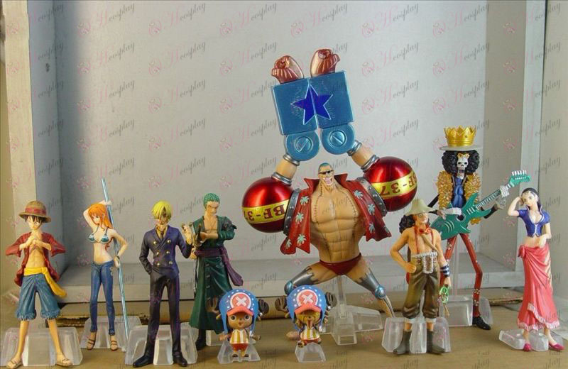 10 two years after the One Piece Accessories (with box) 4CM-16CM