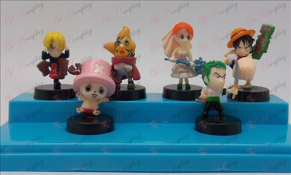 6 One Piece аксессуаров куклы колыбели